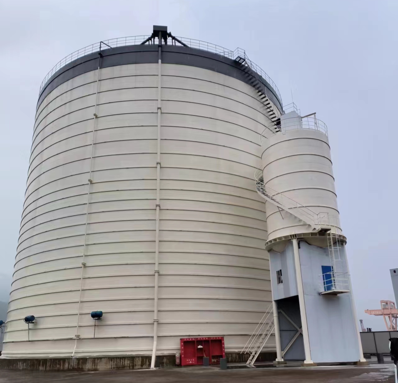 凤台10万吨水泥钢板库